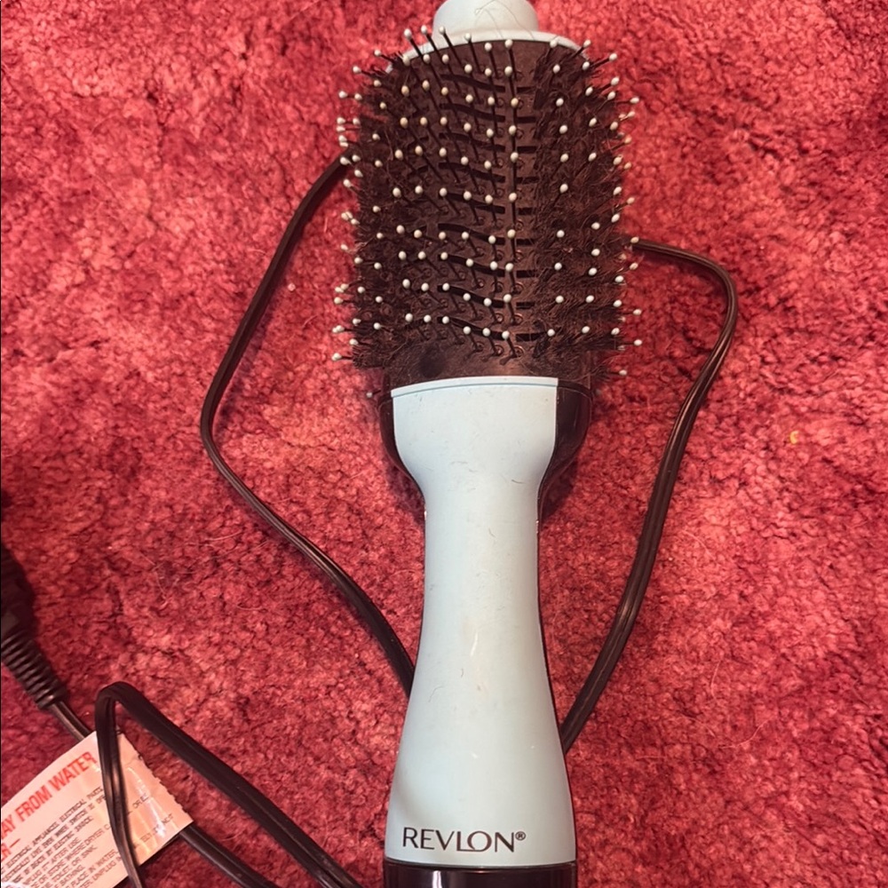 Revlon Light Blue Hair Dryer Brush